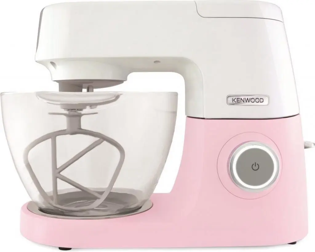 Keukenmachine van Kenwood in wit-roze kleur